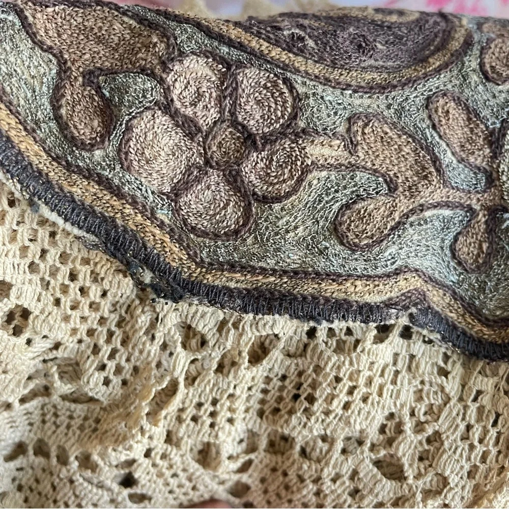Annie’s Ibiza Annie’s Archive 1970’s Hand Crochet Gown Maxi Dress